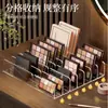 Caja de Almacenamiento para Cosméticos, Estante de Almacenamiento Multifuncional para Productos de Cuidado de la Piel de Escritorio en Casa, Organizador de Lápiz Labial y Paleta de Sombras para Tocador
