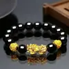 Pulsera Pixiu de Cuentas Heladas de Buena Fortuna para Pareja para Hombres y Mujeres de Vietnam, Pulsera Pixiu al por Mayor