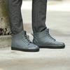 Directo de fábrica estilo europeo y americano británico para hombre, antideslizantes, resistentes al desgaste, para el agua, zapatos casuales, zapatos de lluvia cortos de PVC