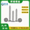 Fabricante Venta Caliente Acero Inoxidable Ka Cabeza Avellanada Tornillos Autoperforantes de Cola Puntiaguda Tornillos de Cabeza Plana M1M14M17M2M2.3