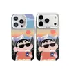 Atardecer Xiaoxin Adecuado para Iphone17Promax16Plus Color Plata 15 Funda para Teléfono Móvil 1413 Apple 12 Elegante 11
