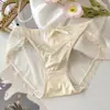 Ropa interior de encaje sexy de liquidación para mujer, cruzada hueca, transpirable, algodón puro, entrepierna antibacteriana, cómoda, talla grande, bragas de triángulo para mujer