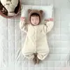 Pijamas para Bebé, Ropa Interior Térmica para Primavera, Otoño e Invierno, Ropa de Una Pieza de Invierno para Bebé, Pijamas de Invierno de Terciopelo de Nube