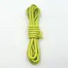 3mm En Stock Bolsa Suelta Tiradores de Cremallera Accesorios Tejido a Mano Serie Miu Paracord Núcleo de Poliéster Correa Redonda para Bolsa Transfronterizo