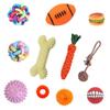 Juguetes para perros resistentes a las mordeduras, palo de molienda, pelota de chicle para perros medianos y grandes, cachorros, peluches, Corgi, juguetes para mascotas al por mayor