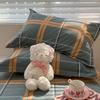 Un Par de Fundas de Almohada de Algodón Puro, Fundas de Almohada de Algodón Puro para el Hogar de Niños Cubierta Protectora para Almohada Individual 48cmx74cm Doble