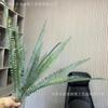 Nueva simulación hoja persa grande viga hoja persa alta calidad salón de bodas proyecto floral planta verde exterior