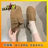 Zapatos Birkenstock con Suelas Gruesas y Aumento Interno de Altura, Nuevo Modelo 2026 para Mujer, Zapatillas Medias de Suela Suave Duradera, Punta Redonda, Zapatillas Versátiles Retro