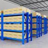 Estante de almacenamiento resistente engrosado Estante de almacenamiento móvil multifuncional Estante de almacenamiento multicapa Acero laminado en frío Estante resistente