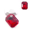 Suministros para Arte de Uñas Pegatinas de Joyería 6x8 mm Rectangulares Octagonales Diamantes de Cristal de Colores Estereoscópicos Diamantes de Cristal de Punta Inferior