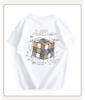 Ropa para niños Camiseta para niños Cuello redondo Manga corta Verano Talla mediana y grande Camiseta para niños Blanca 2022 Nueva camiseta Media manga Moda