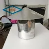 Sombrero de Extracción de Humo para Chimenea Doméstica 110 Sombrero Impermeable para Chimenea Aleación de Aluminio Acero Inoxidable Placa de Hierro Antioxidante Sombrero Redondo para Humo