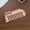 Pente de Cabelo Gatinho Doce de Acetato de Alta Qualidade, Pente Portátil Fofo e Feminino, Pente Criativo e Versátil para Pentear o Cabelo