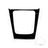 Adecuado para 13-18 Subaru Forester Pegatina Decorativa para Marco Exterior de la Palanca de Cambios Negro Piano Negro Brillante Modificación Interior del Coche