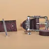 Cinturón Decorativo Ancho Vintage para Mujer Hecho de Piel de Vaca de Capa Superior Pura para Jeans, Cuero Genuino Versátil Moda Tendencia Personalidad