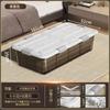 Caja de Almacenamiento Debajo de la Cama Caja de Plástico Transparente Caja de Almacenamiento con Ruedas Caja de Almacenamiento de Ropa Caja de Almacenamiento Debajo de la Cama del Sofá Caja Debajo de la Cama