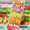 Nuevo Verano Color Caramelo Sandía Piña Fruta Helado Paleta Juguete Pinza para el Cabello de Niños Pinza para el Cabello Creativa para Estudiante de Primaria