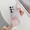 Funda para teléfono móvil Samsung S25 doble IMD electrochapada mármol s23plus antigolpes A15 funda para teléfono móvil transfronteriza