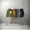 Chaqueta, corte tridimensional, chaqueta con capucha, chaqueta de forro polar color block para exteriores 13679