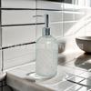 Comércio Exterior Estilo Moderno Ins Transparente Shampoo Sabonete Líquido Sabonete de Mãos Condicionador de Cabelo Cabeça de Bomba de Pressão de Vidro Garrafa de Vidro