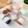 Fita de Ráfia com Cauda de Peixe de 4cm com Bordas Onduladas em Cor Contrastante, Fita para Buquê de Flores, Fita de Cetim, Embalagem, Material para Laço Artesanal