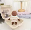 Natasha 14cm Ropa para Muñeca Pequeña Negra Artículo Popular de Celebridad de Internet Ropa para Muñeca Alivio del Estrés Ropa Natasha Suéter Pijama