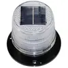 Luz LED de advertencia solar magnética luz de señalización luz intermitente magnética para techo de coche luz de barrera de tráfico nocturno