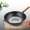 Atacado do Fabricante Wok de Ferro a Gás Nitrogênio, Frigideira Antiaderente Física, Wok Sem Revestimento, Panela de Ferro Fundido por Imitação, Utensílios de Cozinha, Utensílios de Cozinha para Viagem
