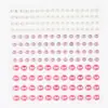 172 piezas de pegatinas de maquillaje de escenario de 346 mm, pegatinas faciales de diamantes brillantes, maquillaje de lágrimas, pegatinas de cejas de diamantes para actuaciones infantiles