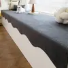 Nuevo Modelo 2026 Cojín para Ventana Saliente con Borde Irregular de Ola, Cojín para Asiento en Repisa de Ventana, Universal para Todas las Estaciones, Anti-Arañazos de Gato, Esencial para Renovación de Balcón