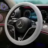 Capa de Silicone para Volante de Carros, Capas Universais em Formato D e Redondas para Todas as Estações