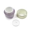 Caja Vacía de Crema de Doble Capa de Plástico Botella para Crema de Ojos Botella de Crema Acrílica de Fondo Triangular Botella de Muestra Mediana y Pequeña Empaque Cosmético