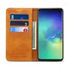 Para Samsung S20 capa de celular com padrão de bezerro carteira porta-cartão S20 Plus flip de negócios capa de couro magnética
