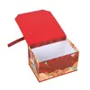 Caja de Empaque con Tapa abatible, Caja de Papel para Empaque de Regalo, Caja de Empaque con Ventana Transparente, Caja de Empaque de Cartón Rígido, Personalización por Fabricante