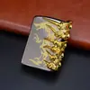Encendedor de Cigarros Shenlong Inflable Llama Azul Creativo A Prueba de Viento Moxibustión Incienso Barbacoa Alta Temperatura Encendedor Directo de Gas