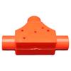 Caixa de comando três vias com tampa para tubo de PVC caixa 16 roscável tubo 20T25 caixa de passagem cassete conector três vias Vermelho Azul Branco