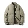 Abrigos de invierno para hombre, ropa de invierno, chaquetas de algodón gruesas y cálidas, abrigos de algodón con plumón de moda, chaquetas acolchadas de algodón para mediana edad, venta al por mayor transfronteriza