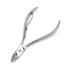Alicate de Cutícula de Aço Inoxidável Ferramenta de Beleza Portátil para Remover Peles Mortas e Cuidado com as Unhas, Cortador de Unhas Afiado