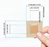 Venta caliente transfronteriza apósito de espuma de silicona marco adhesivo de gel de silicona grande impermeable apósito autoadhesivo para el cuidado de heridas
