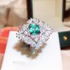 Diamante- embutido zircão anel aberto elegante moda todos- jogo anel de dedo luz de luxo de alto sentido nova pulseira para as mulheres atacado