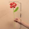 Buquê de Miosótis Tricotado Lã Tricotado à Mão Produto Acabado Crochê Flores Artificiais Flores Falsas Dia dos Namorados Chinês Comércio Exterior Transfronteiriço Atacado