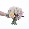 Liquidação com 90% de Desconto Flores Artificiais de Rosa Fabricante Flores Artificiais Plantas Verdes Atacado Decoração de Casamento Artesanato Estilo Ins Transfronteiriço