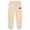 Pantalones deportivos casuales de color liso, holgados, de peso pesado, a la moda, forrados de polar para hombre, de invierno, transfronterizos de Amazon Europa y América
