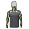 Roupas de Proteção Solar de Seda Fina para Gelo Fino Transfronteiriças do Sudeste Asiático para Homens, Novas Roupas Esportivas e de Lazer Finas e Respiráveis para Pesca ao Ar Livre