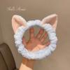 Diadema de Orejas de Gato de Dibujos Animados para Niñas Japonesas y Coreanas, Diadema para Lavarse la Cara, Accesorio para el Cabello Antideslizante