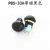 12MM PBS-33B PBS-33A Auto-reinicio/Enclavamiento Pequeño Impermeable Botón de Interruptor de Auto-reinicio Redondo