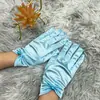 Suministro Directo de Fábrica Guantes de Satén Elástico Sencillos con Perlas Accesorios para Vestido de Novia Velos Guantes