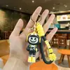 Chaveiro de Boneco de Borracha Macia Cartoon Menino Desenho Animado Jóia Fivela para Pendurar no Carro