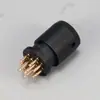 Conector de Sinal M8 Macho e Fêmea Mini Nylon Núcleo de Borracha Plug para Veículo Elétrico Plug de Aviação Conector à Prova d'Água M8