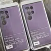 Estrela de Vendas Samsung S 25 PLUS Simples 2.0 Furo Fino Silicone Toque de Pele Veludo Interno Caixa Capa de Celular